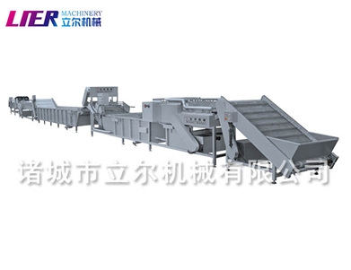 葉菜類(lèi)加工流水線